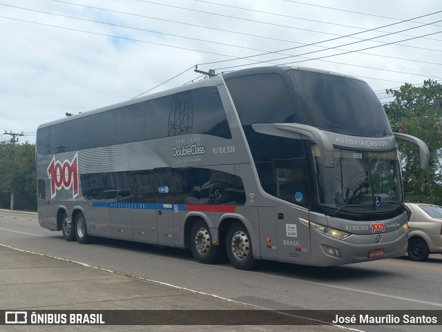 Auto Viação 1001 RJ 108.508 na cidade de Macaé, Rio de Janeiro, Brasil, por José Maurílio Santos. Número da foto: #12638465.