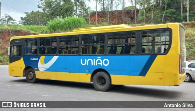 Viação União 3460 na cidade de Viçosa, Minas Gerais, Brasil, por Antonio Silva. Número da foto: #12637602.