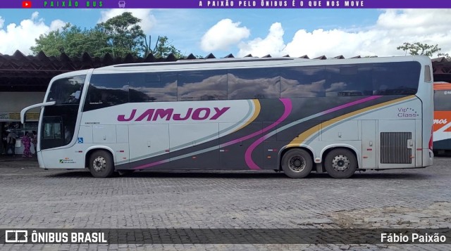 Viação Jam Joy 10921 na cidade de Vitória da Conquista, Bahia, Brasil, por Fábio Paixão. Número da foto: #12640047.