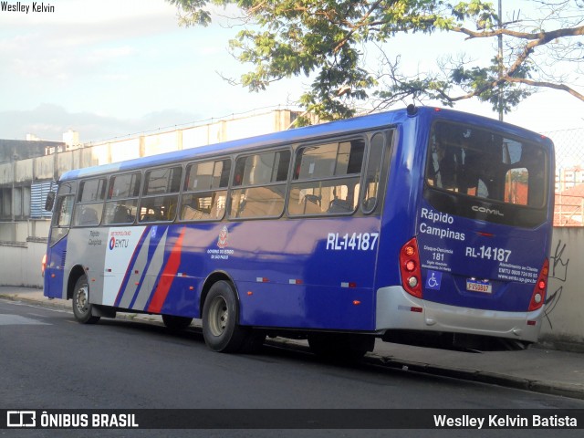 Rápido Campinas RL-14187 na cidade de Sorocaba, São Paulo, Brasil, por Weslley Kelvin Batista. Número da foto: #12638258.