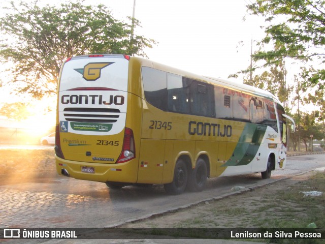 Empresa Gontijo de Transportes 21345 na cidade de Caruaru, Pernambuco, Brasil, por Lenilson da Silva Pessoa. Número da foto: #12639772.