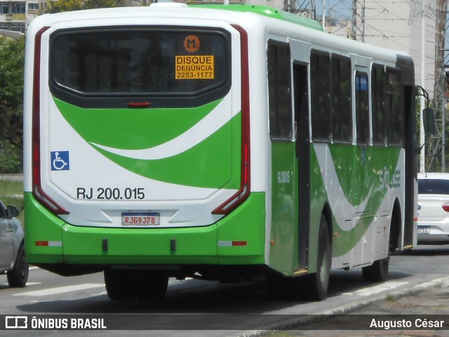 Viação São José RJ 200.015 na cidade de Nova Iguaçu, Rio de Janeiro, Brasil, por Augusto César. Número da foto: #12638306.