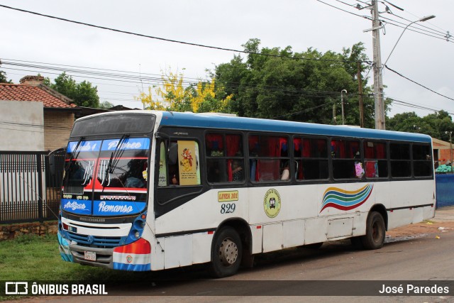 Cooperativa de Transporte Elseno Ko Che Ltda - Linea 101 829 na cidade de Caacupé, Cordillera, Paraguai, por José Paredes. Número da foto: #12639625.