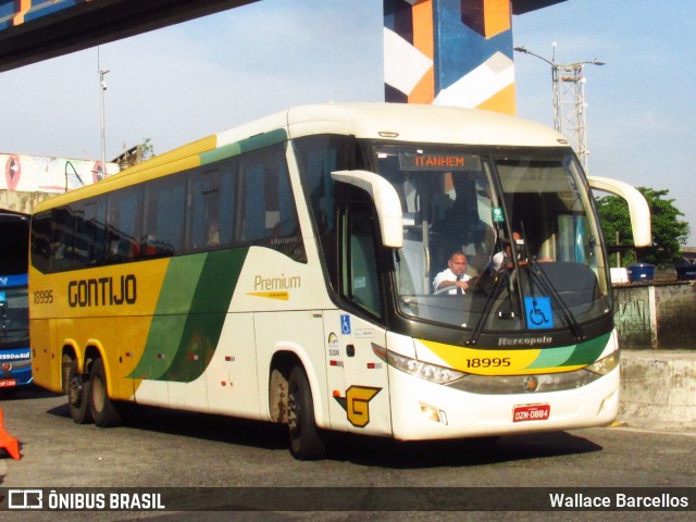 Empresa Gontijo de Transportes 18995 na cidade de Rio de Janeiro, Rio de Janeiro, Brasil, por Wallace Barcellos. Número da foto: #12638435.