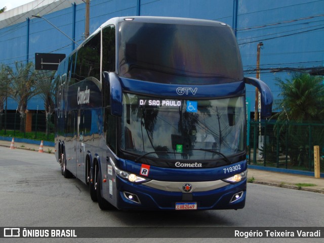 Viação Cometa 719302 na cidade de São Paulo, São Paulo, Brasil, por Rogério Teixeira Varadi. Número da foto: #12638584.