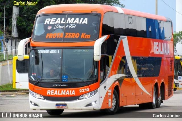 RealMaia Turismo e Cargas 2210 na cidade de Goiânia, Goiás, Brasil, por Carlos Júnior. Número da foto: #12639379.