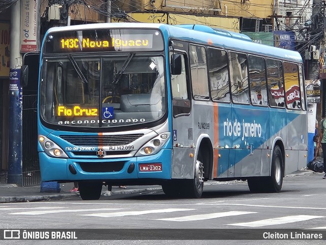 Expresso Rio de Janeiro RJ 142.099 na cidade de São João de Meriti, Rio de Janeiro, Brasil, por Cleiton Linhares. Número da foto: #12637925.