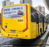 Viação Jundiaiense 2401 na cidade de Jundiaí, São Paulo, Brasil, por Lucas Jacó. Número da foto: #12638098.