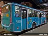 FAOL - Friburgo Auto Ônibus 587 na cidade de Nova Friburgo, Rio de Janeiro, Brasil, por Ademar Taveira. Número da foto: #12637863.