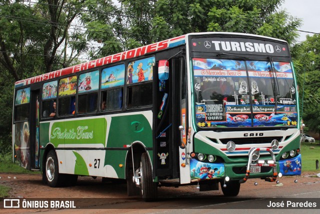 Autobuses sin identificación - Paraguai 27 na cidade de Caacupé, Cordillera, Paraguai, por José Paredes. Número da foto: #12641944.