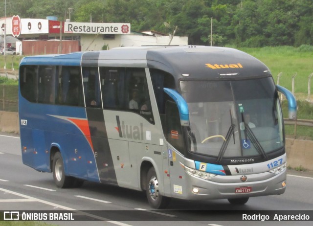 Viação Atual 1127 na cidade de Aparecida, São Paulo, Brasil, por Rodrigo  Aparecido. Número da foto: #12641553.