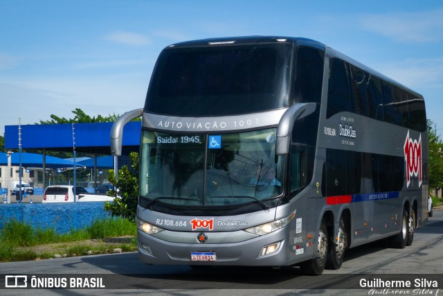 Auto Viação 1001 108.684 na cidade de São Paulo, São Paulo, Brasil, por Guilherme Silva. Número da foto: #12640222.