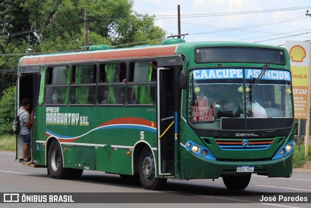 Empresa Caraguatay - Línea 118 5 na cidade de Ypacaraí, Central, Paraguai, por José Paredes. Número da foto: #12642573.