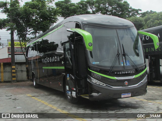 Viação Garcia 92031 na cidade de Curitiba, Paraná, Brasil, por GDC __39AM. Número da foto: #12641606.