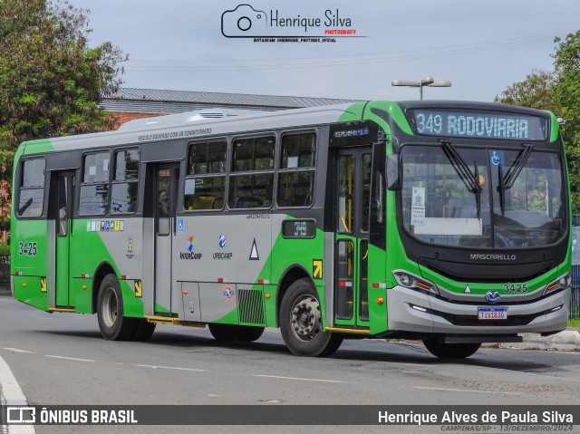 VB Transportes e Turismo 3425 na cidade de Campinas, São Paulo, Brasil, por Henrique Alves de Paula Silva. Número da foto: #12642551.