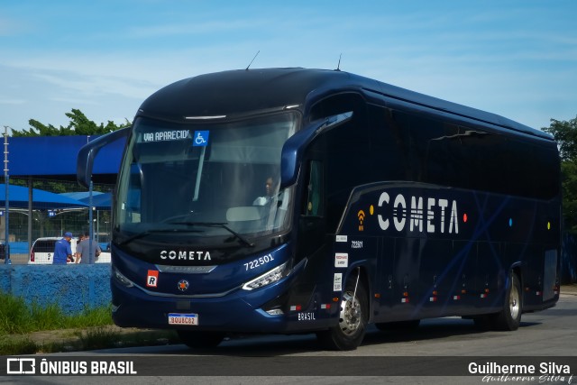 Viação Cometa 722501 na cidade de São Paulo, São Paulo, Brasil, por Guilherme Silva. Número da foto: #12640213.