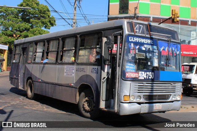 Automotores Guarani S.R.L. - Linea 47 4750 na cidade de Ñemby, Central, Paraguai, por José Paredes. Número da foto: #12642078.