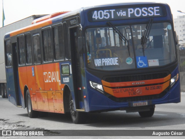Evanil Tur > Novanil RJ 232.001 na cidade de Nova Iguaçu, Rio de Janeiro, Brasil, por Augusto César. Número da foto: #12642324.