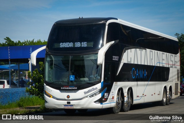Auto Viação Catarinense 323027 na cidade de São Paulo, São Paulo, Brasil, por Guilherme Silva. Número da foto: #12640227.