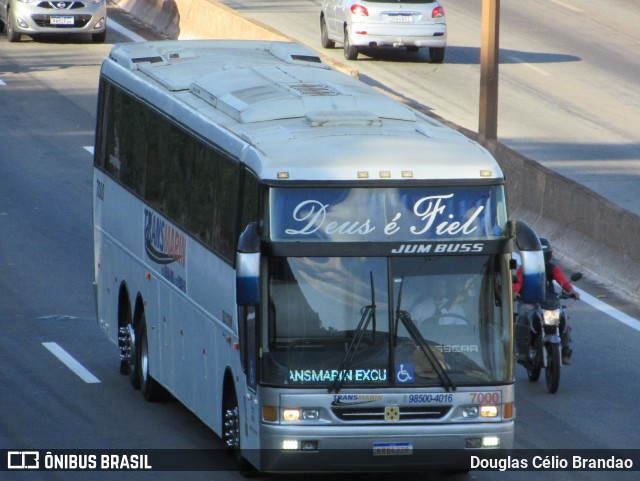 Transmarin Excursões e Turismo 7000 na cidade de Belo Horizonte, Minas Gerais, Brasil, por Douglas Célio Brandao. Número da foto: #12641148.