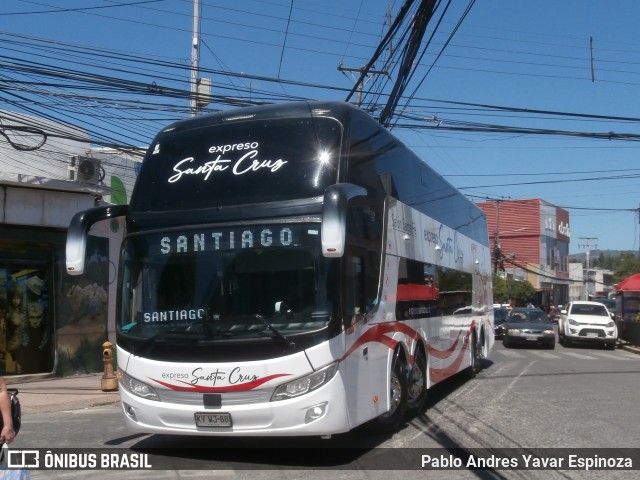 Expreso Santa Cruz 121 na cidade de Santa Cruz, Colchagua, Libertador General Bernardo O'Higgins, Chile, por Pablo Andres Yavar Espinoza. Número da foto: #12642265.