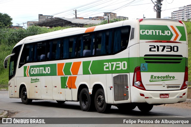 Empresa Gontijo de Transportes 21730 na cidade de Salvador, Bahia, Brasil, por Felipe Pessoa de Albuquerque. Número da foto: #12641963.