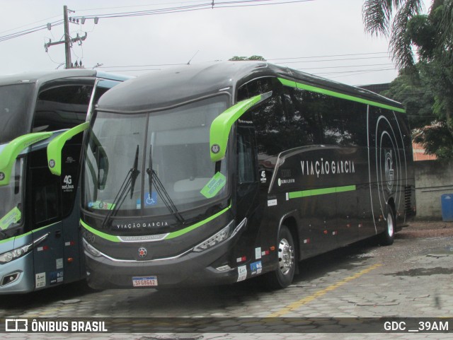 Viação Garcia 92080 na cidade de Curitiba, Paraná, Brasil, por GDC __39AM. Número da foto: #12641730.