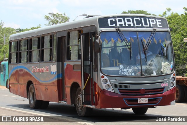 Empresa de Transporte La Caacupeña S.A. 066 na cidade de Caacupé, Cordillera, Paraguai, por José Paredes. Número da foto: #12642546.