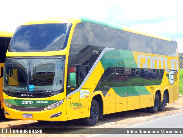 Empresa Gontijo de Transportes 23110 na cidade de Belo Horizonte, Minas Gerais, Brasil, por Adão Raimundo Marcelino. Número da foto: #12640244.