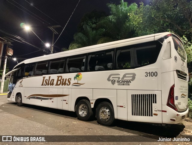 Isla Bus Transportes 3100 na cidade de Bauru, São Paulo, Brasil, por Júnior Juninho. Número da foto: #12641941.