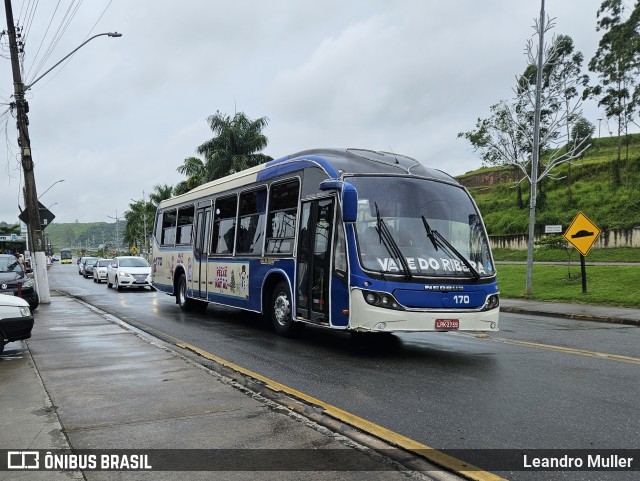 Viação Vale do Ribeira 170 na cidade de Cajati, São Paulo, Brasil, por Leandro Muller. Número da foto: #12640700.