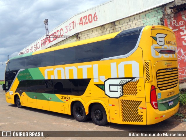 Empresa Gontijo de Transportes 23150 na cidade de Belo Horizonte, Minas Gerais, Brasil, por Adão Raimundo Marcelino. Número da foto: #12640272.