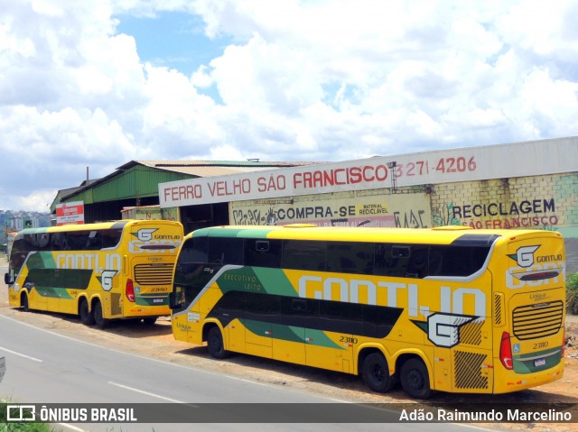 Empresa Gontijo de Transportes 23110 na cidade de Belo Horizonte, Minas Gerais, Brasil, por Adão Raimundo Marcelino. Número da foto: #12640251.