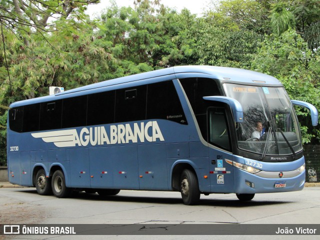 Viação Águia Branca 32730 na cidade de São Paulo, São Paulo, Brasil, por João Victor. Número da foto: #12640820.