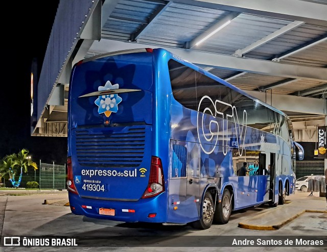 Expresso do Sul 419304 na cidade de Resende, Rio de Janeiro, Brasil, por Andre Santos de Moraes. Número da foto: #12642496.