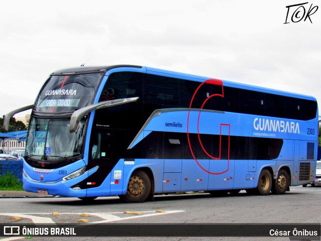 Expresso Guanabara 2303 na cidade de São Paulo, São Paulo, Brasil, por César Ônibus. Número da foto: #12641005.