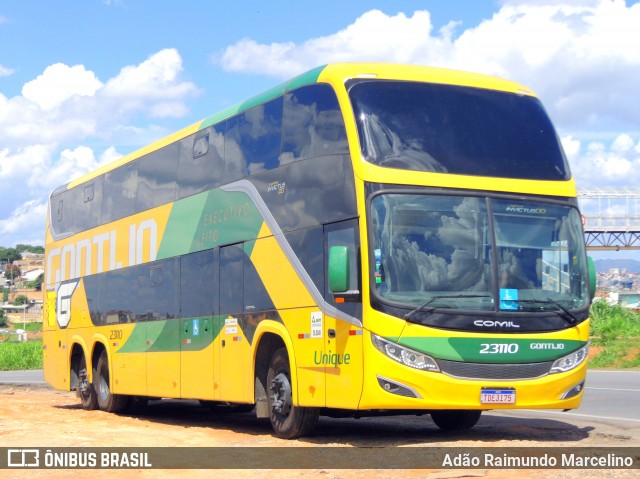 Empresa Gontijo de Transportes 23110 na cidade de Belo Horizonte, Minas Gerais, Brasil, por Adão Raimundo Marcelino. Número da foto: #12640264.
