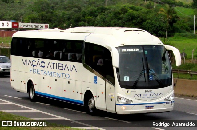 Viação Atibaia São Paulo 1814 na cidade de Aparecida, São Paulo, Brasil, por Rodrigo  Aparecido. Número da foto: #12642011.