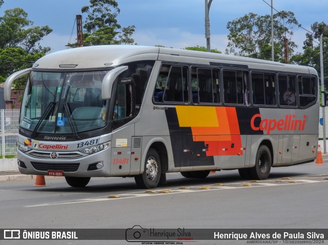 Transportes Capellini 13481 na cidade de Americana, São Paulo, Brasil, por Henrique Alves de Paula Silva. Número da foto: #12642434.
