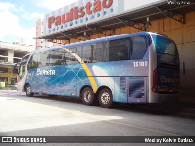 Viação Cometa 15101 na cidade de Sorocaba, São Paulo, Brasil, por Weslley Kelvin Batista. Número da foto: #12643978.