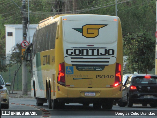 Empresa Gontijo de Transportes 15040 na cidade de Belo Horizonte, Minas Gerais, Brasil, por Douglas Célio Brandao. Número da foto: #12644920.