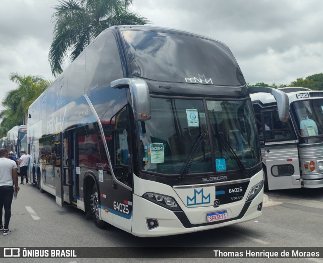 Empresa de Ônibus Nossa Senhora da Penha 64025 na cidade de Barueri, São Paulo, Brasil, por Thomas Henrique de Moraes. Número da foto: #12642833.