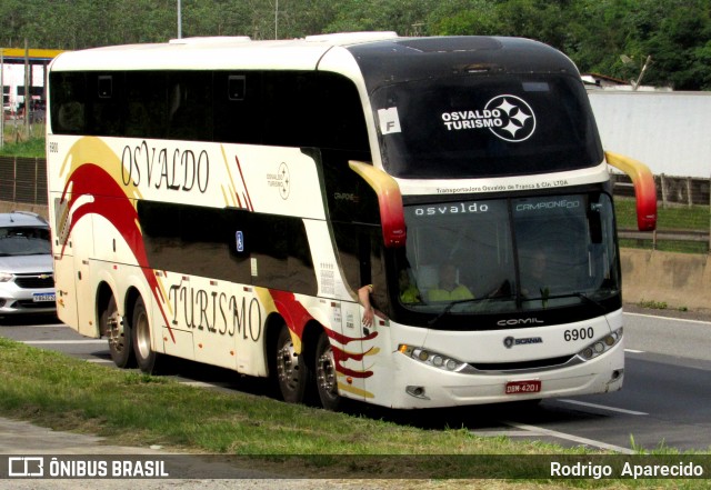 Osvaldo Turismo 6900 na cidade de Aparecida, São Paulo, Brasil, por Rodrigo  Aparecido. Número da foto: #12644525.