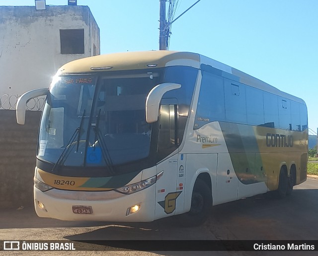 Empresa Gontijo de Transportes 18240 na cidade de Montes Claros, Minas Gerais, Brasil, por Cristiano Martins. Número da foto: #12644368.