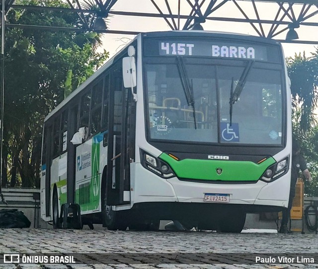 Transportes Santo Antônio RJ 161.300 na cidade de Rio de Janeiro, Rio de Janeiro, Brasil, por Paulo Vitor Lima. Número da foto: #12643420.