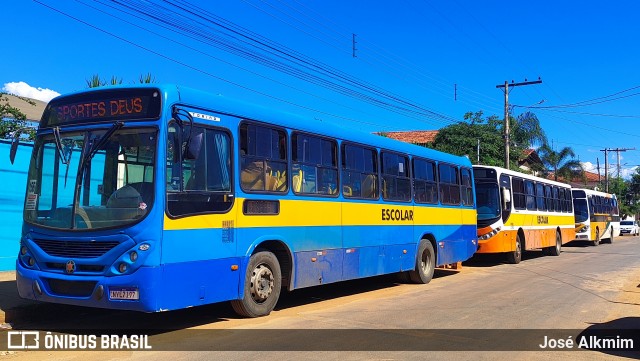 Transportes Deus é Fiel NYE7897 na cidade de Montes Claros, Minas Gerais, Brasil, por José Alkmim. Número da foto: #12643108.
