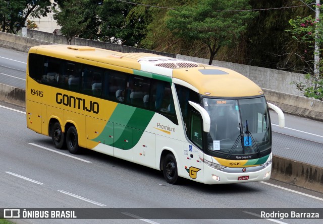 Empresa Gontijo de Transportes 19415 na cidade de Aparecida, São Paulo, Brasil, por Rodrigo Barraza. Número da foto: #12643728.