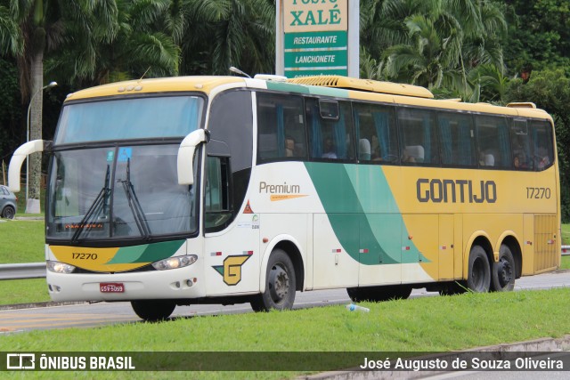 Empresa Gontijo de Transportes 17270 na cidade de Barra do Piraí, Rio de Janeiro, Brasil, por José Augusto de Souza Oliveira. Número da foto: #12644072.