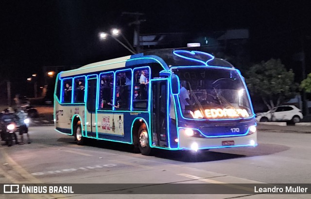 Viação Vale do Ribeira 170 na cidade de Cajati, São Paulo, Brasil, por Leandro Muller. Número da foto: #12644332.