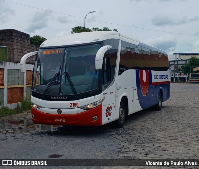 Viação São Cristóvão 2150 na cidade de Divinópolis, Minas Gerais, Brasil, por Vicente de Paulo Alves. Número da foto: #12643249.